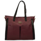 Rose Vegan Leather Weekender Tote Bag