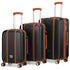 Mia 3 Piece Expandable Retro Luggage Set - GiFTiFY