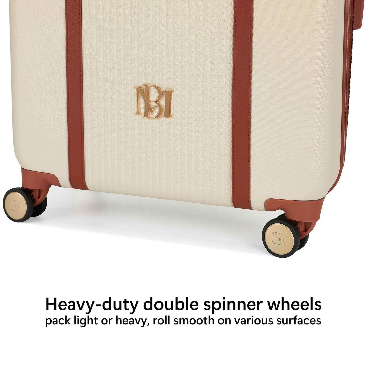 Mia 3 Piece Expandable Retro Luggage Set - GiFTiFY