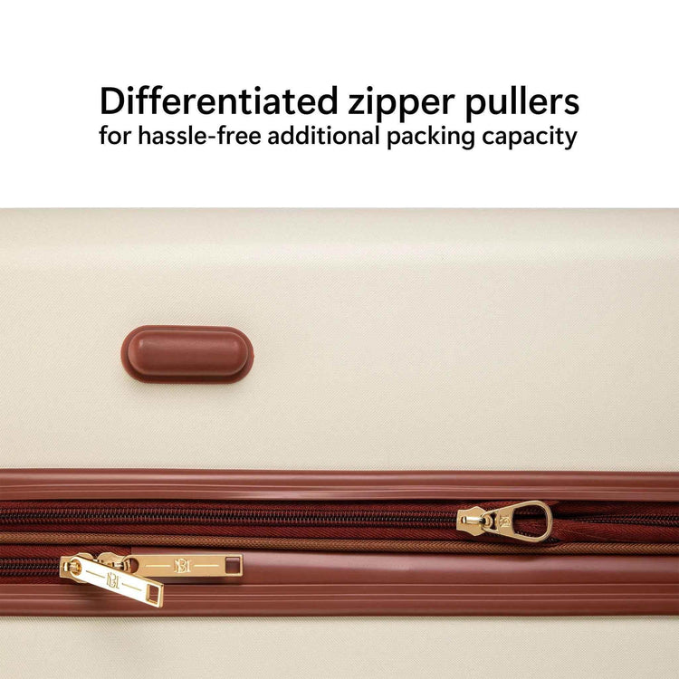 Mia 3 Piece Expandable Retro Luggage Set - GiFTiFY