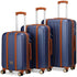 Mia 3 Piece Expandable Retro Luggage Set - GiFTiFY