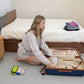 Mia 3 Piece Expandable Retro Luggage Set