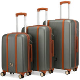 Mia 3 Piece Expandable Retro Luggage Set - GiFTiFY