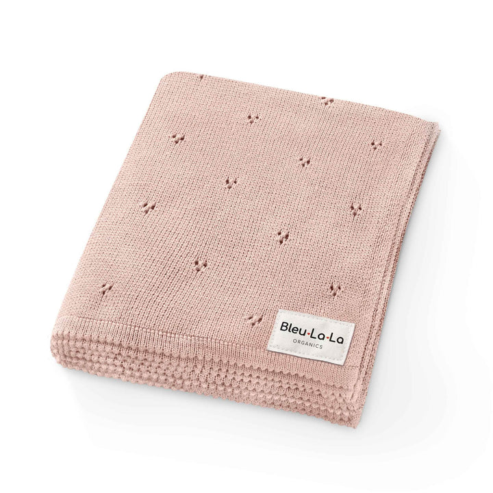 Organic Pointelle Luxury Knit Swaddle Blanket - GiFTiFY