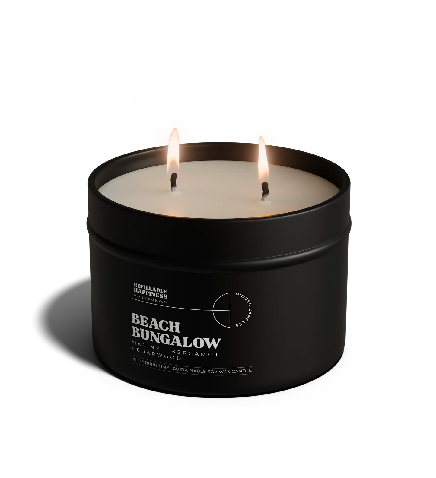 Beach Bungalow Candle Refill Hidden Candles