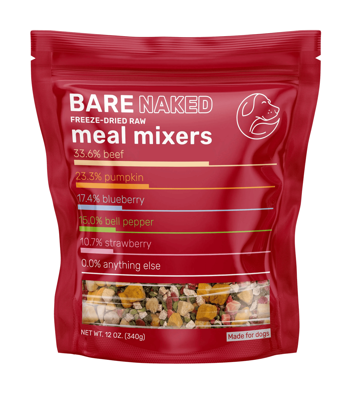 Beef Mixer - 12oz by Bare Naked Pet Co.
