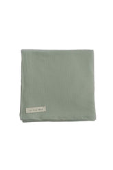 Seafoam Ribbed Stretch Swaddle - GiFTiFY