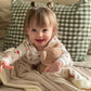 Oat Ribbed Toddler Blanket