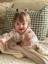 Oat Ribbed Toddler Blanket - GiFTiFY