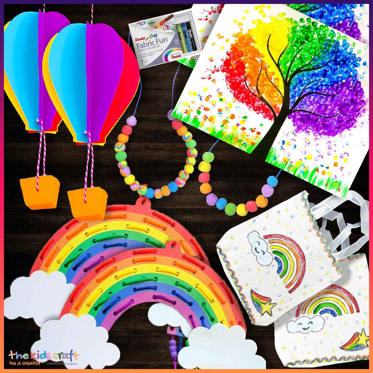 Cherish the Rainbow DIY Crafts Box Craft Box by The Kids Craft