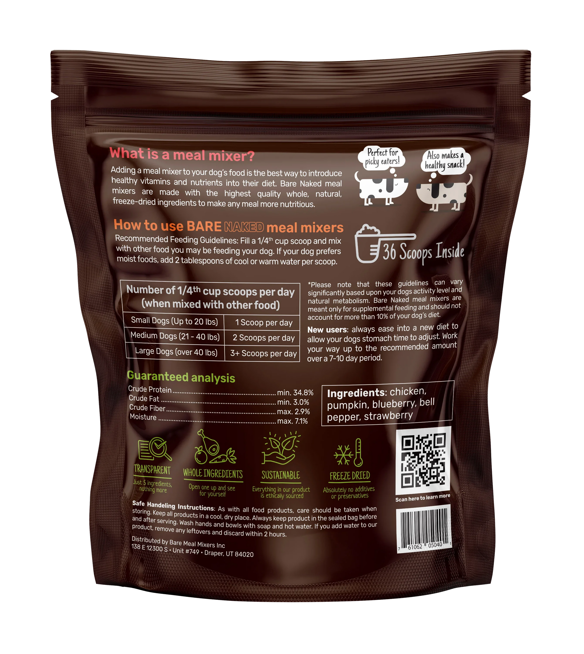 Chicken Mixer - 12oz Bare Naked Pet Co.