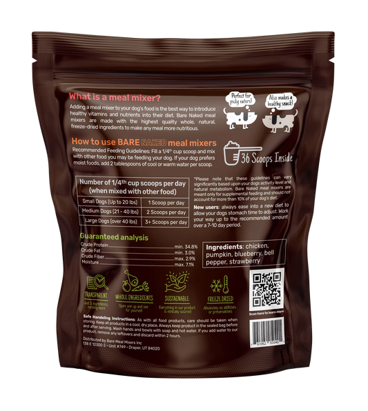 Chicken Mixer - 12oz Bare Naked Pet Co.
