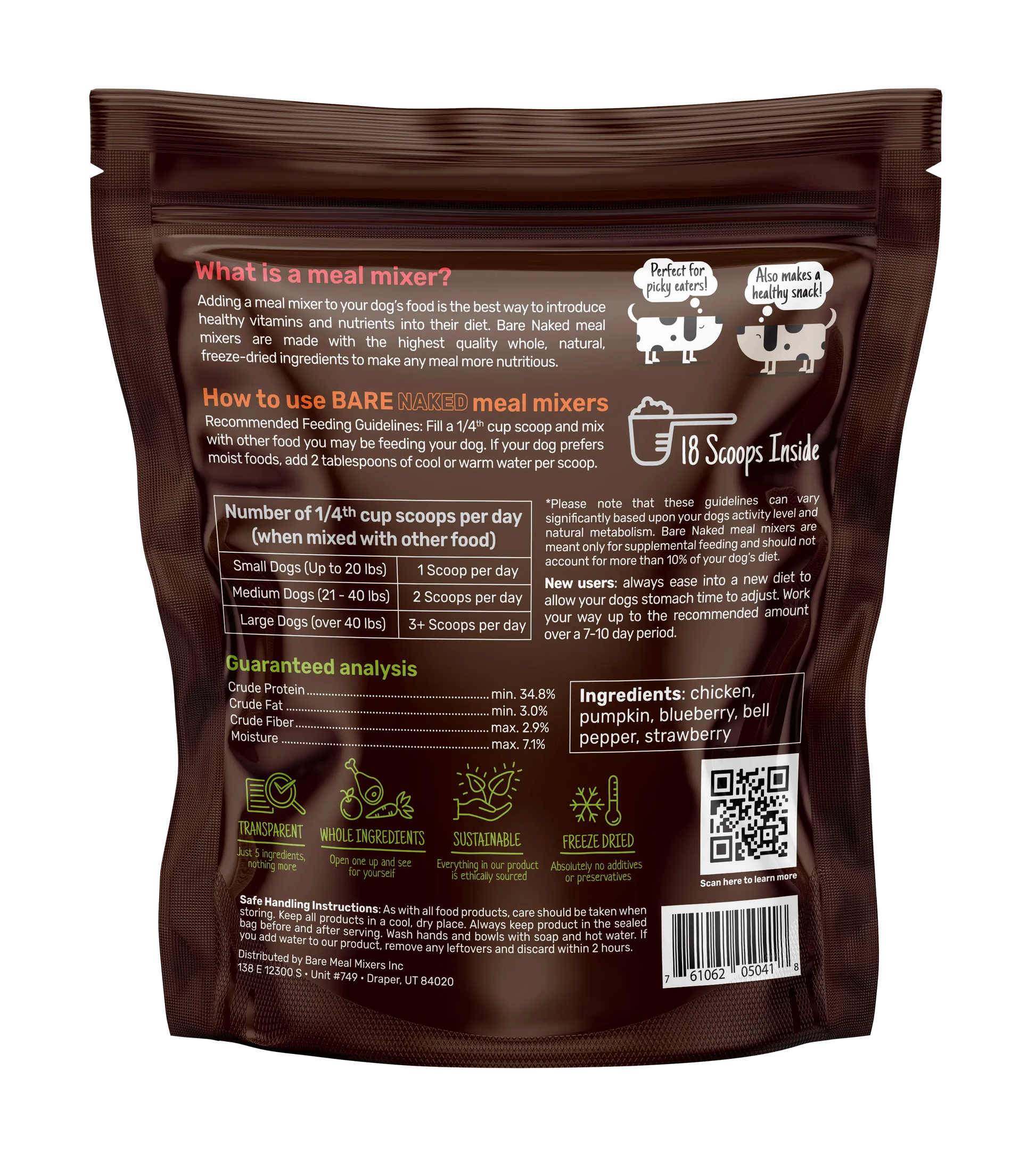 Chicken Mixer - 6oz Bare Naked Pet Co.