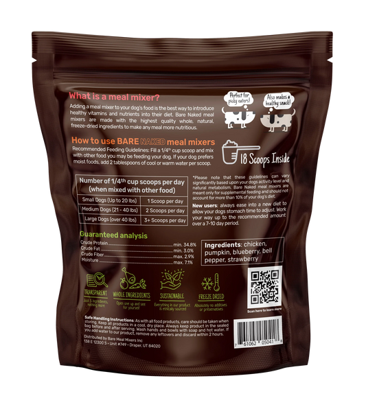 Chicken Mixer - 6oz Bare Naked Pet Co.