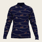 Navy Cheval Children's Long Sleeve Shirt