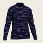 Navy Cheval Children's Long Sleeve Shirt
