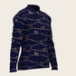 Navy Cheval Children's Long Sleeve Shirt
