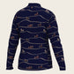 Navy Cheval Children's Long Sleeve Shirt