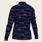 Navy Cheval Children's Long Sleeve Shirt