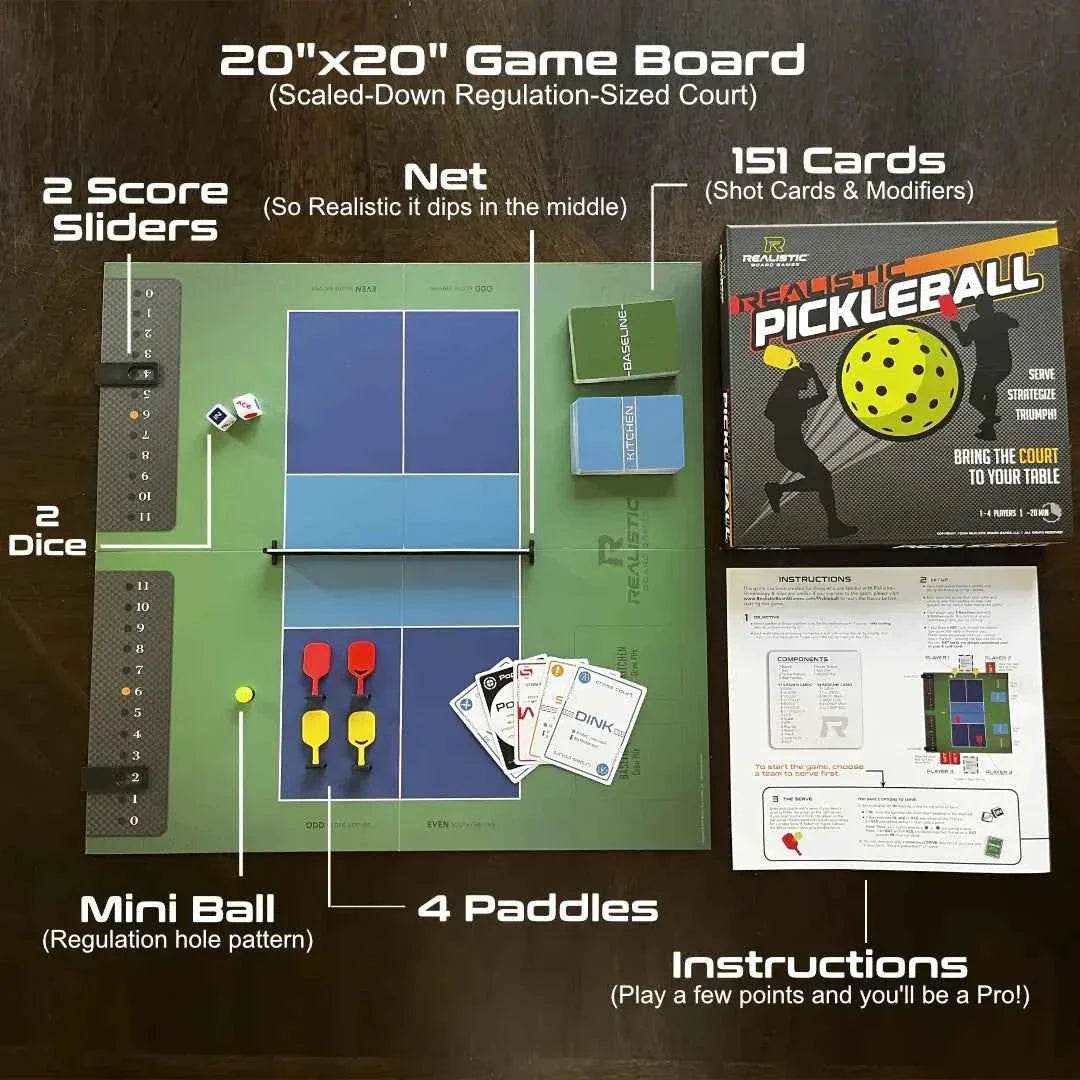 Pickleball Board Game by Realistic Board Games