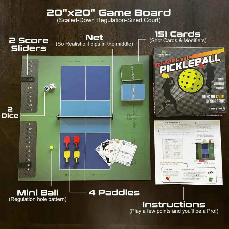 Pickleball Board Game by Realistic Board Games