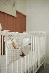 Haven Baby Crib Diaper Caddy Storage Organizer Nursery Room - GiFTiFY