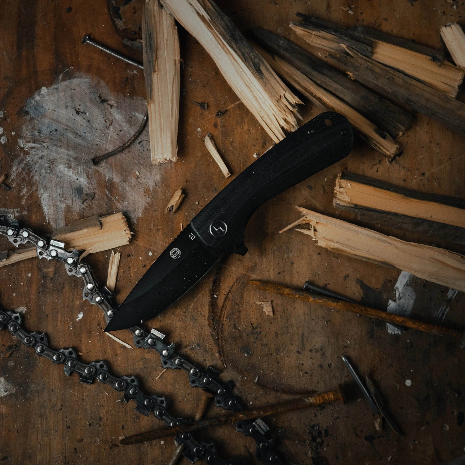 The Peasant Folding Pocket Knife Giftset for Men and Women (Black and Blue) - GiFTiFY