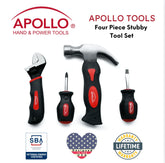 Four Piece Stubby Tool Set - DT0240 - GiFTiFY