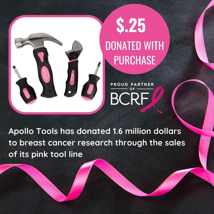 Four Piece Stubby Tool Set - Pink- DT0240P - GiFTiFY