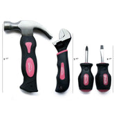 Four Piece Stubby Tool Set - Pink- DT0240P - GiFTiFY