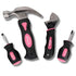 Four Piece Stubby Tool Set - Pink- DT0240P - GiFTiFY