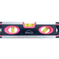 PINK 9-inch torpedo-shaped spirit level for 180/90/45 degrees leveling--  DT5019P