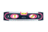 PINK 9-inch torpedo-shaped spirit level for 180/90/45 degrees leveling-- DT5019P - GiFTiFY
