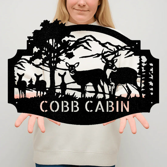 Name Metal Sign - Custom Metal Sign, Anniversary/Wedding/Housewarming/Christmas Gift - GiFTiFY