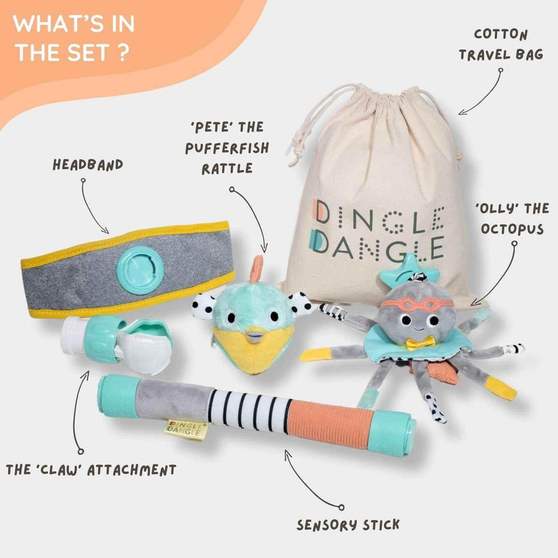 Dingle Dangle 3-in-1 Baby Gift Set Gift by Dingle Dangle Baby USA