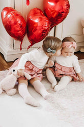 Ruffle Cotton Knee High Socks - GiFTiFY