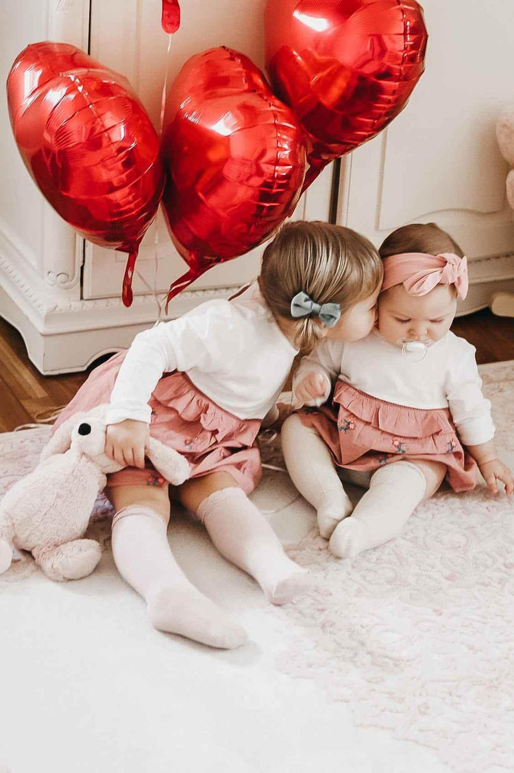 Ruffle Cotton Knee High Socks - GiFTiFY