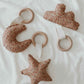 Poinsettia Wooden Shape Teethers
