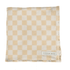 Butter Cream & White Checkered Stretch Swaddle - GiFTiFY