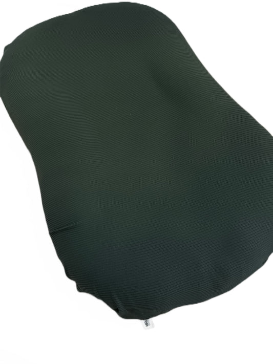 Moss Ribbed Baby Lounger Cover Little Mae & Co