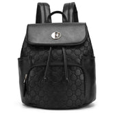 Compass 10L Vegan Leather Monogram Mini Backpack - GiFTiFY