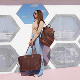 Eleganza 32L Monogram Weekender Tote Bag - GiFTiFY