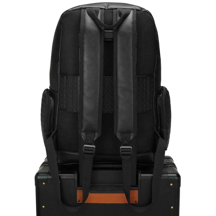 Leisure Luxe 27L Vegan Leather Backpack - GiFTiFY