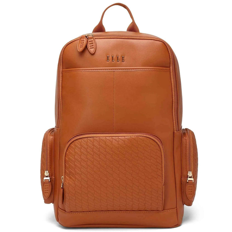Leisure Luxe 27L Vegan Leather Backpack - GiFTiFY