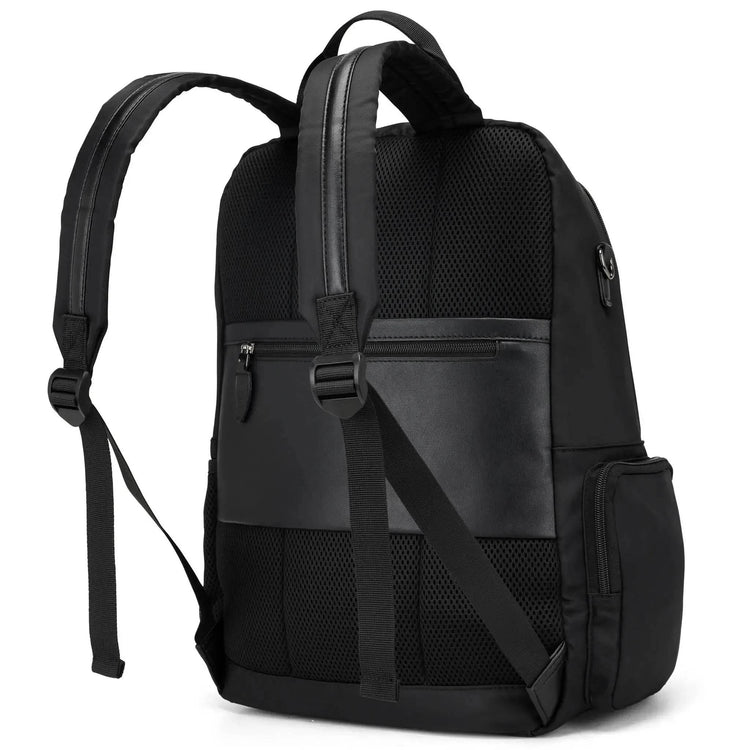 Voyage 20L Twill and Vegan Leather Backpack - GiFTiFY