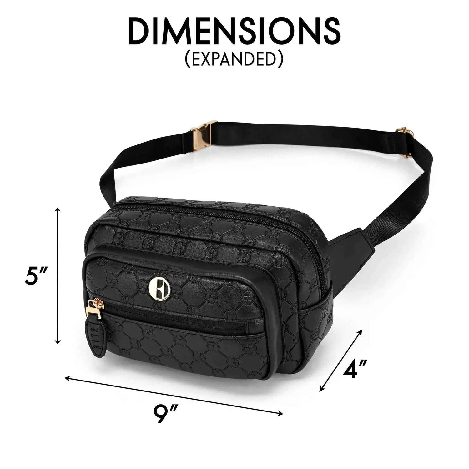 Compass 1.6L Belt Bag | Fanny Pack | Sling | Crossbody Bag - GiFTiFY