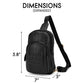 Roamer Vegan Leather 2.8L Sling | Crossbody Bag