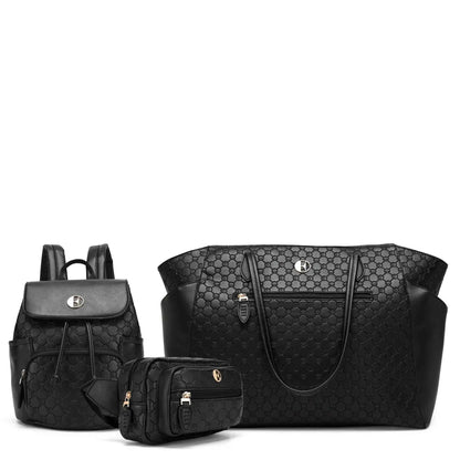 Compass Backpack, Weekender & Crossbody Set