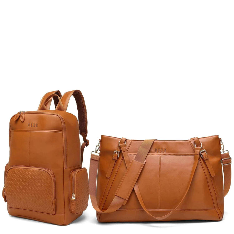 Leisure Luxe 2 Piece Weekender & Backpack Set - GiFTiFY