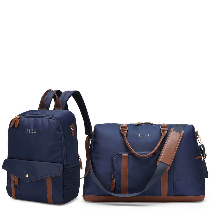 Luxe Journey 2 Piece Weekender & Backpack Set - GiFTiFY